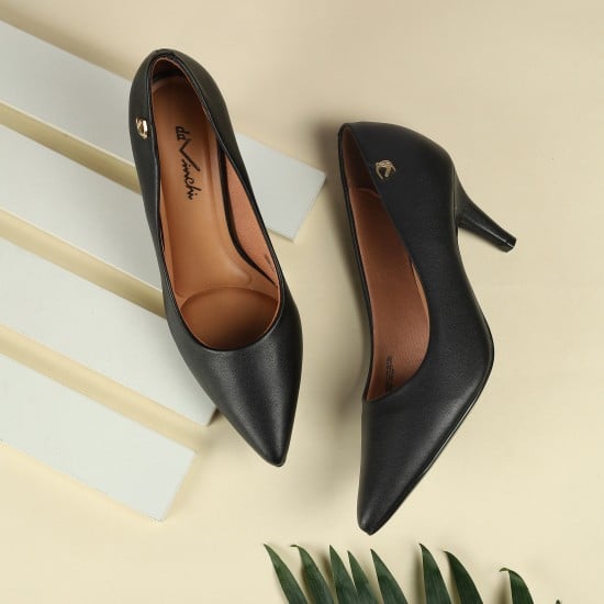 Women Black Formal Pumps