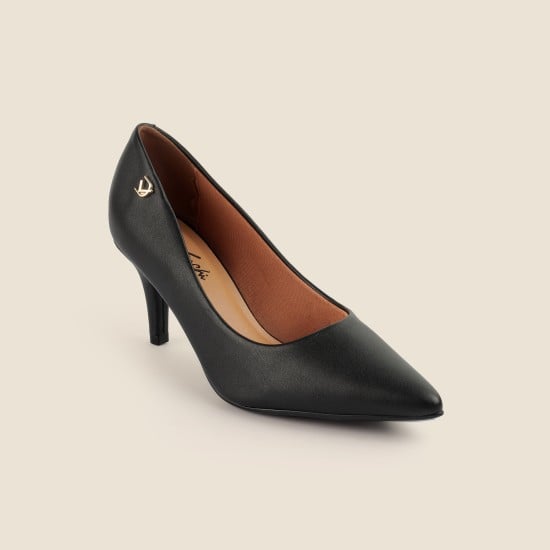 Women Black Formal Pumps