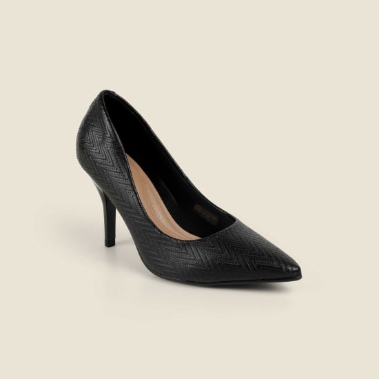 Women Black Formal Pumps