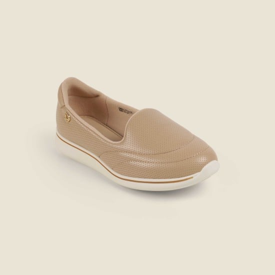 Women Beige Casual Ballerinas