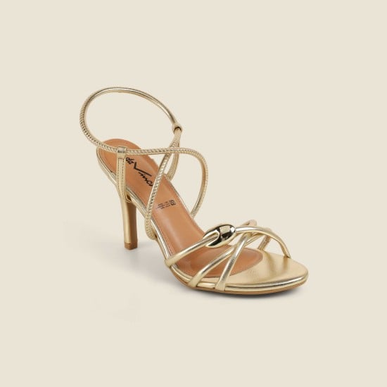 Women Gold Party Sandals