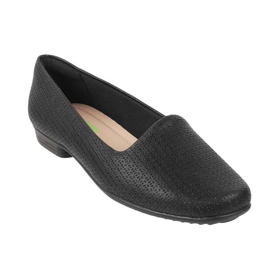 Women Black Casual Ballerinas