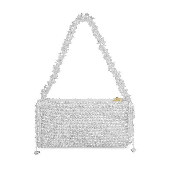 Women Off-white Evening Bag