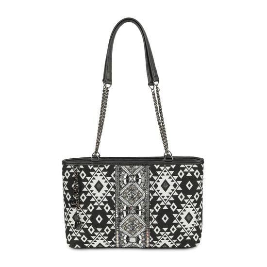 Women Black-multi Shoulder Bag