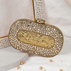 Women Antic-gold Evening Bag