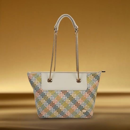 Women Beige-multi Shoulder Bag