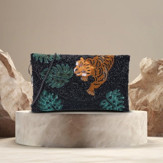 Women Black Evening Bag