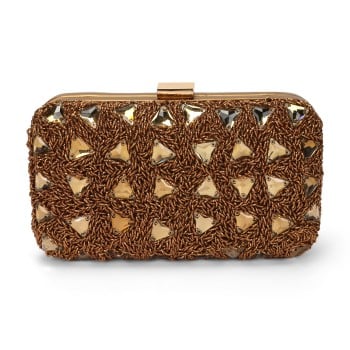 Cheemo Women Antic-gold Evening Bag(SKU: 77-202-28-10)