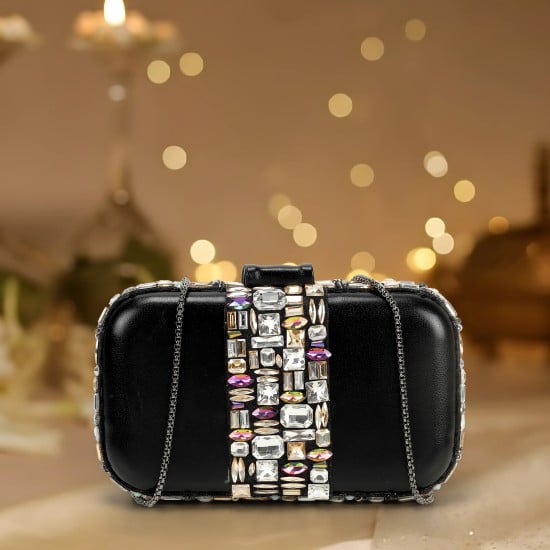 Women Black Evening Bag