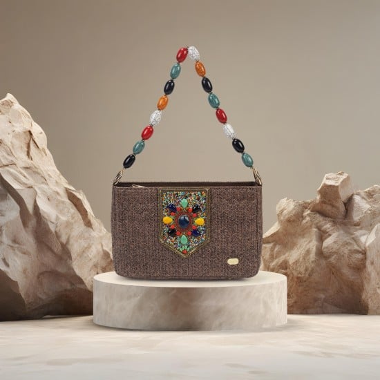 Women Brown Shoulder Bag