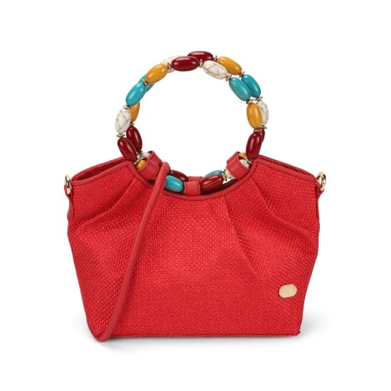 Women Red Satchel Bag