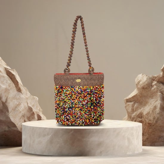 Women Brown Evening Bag