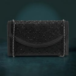 Women Black Evening Bag