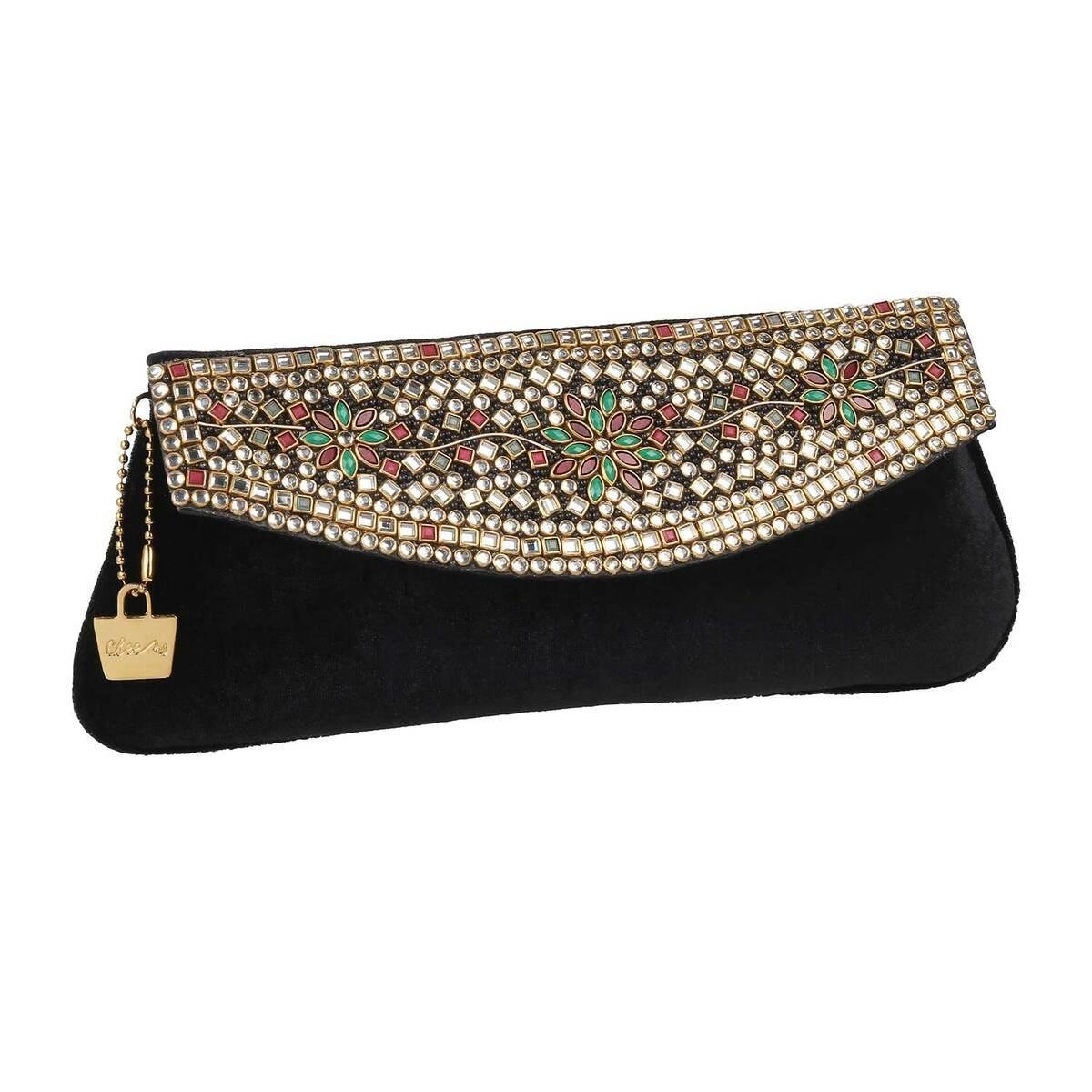Very Elegant Fancy Clutches|Fancy Bridal Handbags| Embroidered Clutch|Fancy Clutch  Purse for Ladies| | Beaded bags, Fancy clutch purse, Bridal handbags