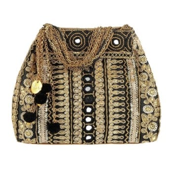 Cheemo Women Black Potlis(SKU: 77-5979-11-10)