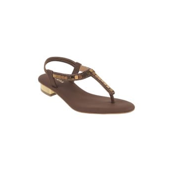 Kittens Girls Bronze Casual Sandals(SKU: 78-17-46-30)