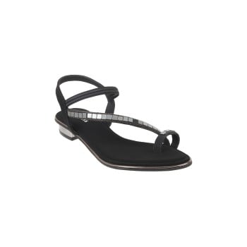 Kittens Girls Black Casual Sandals(SKU: 78-18-11-30)