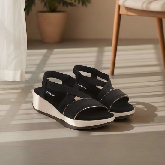 Girls Black Casual Sandals
