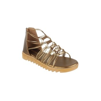 Kittens Girls Antic-gold Casual Sandals(SKU: 78-5-28-30)