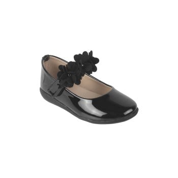 Kittens Girls Black-pat Formal Ballerinas(SKU: 78-5665-31-25)