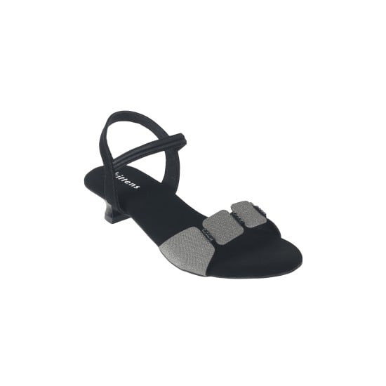 Girls Black Formal Sandals