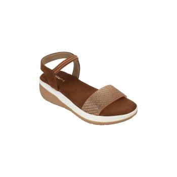 Kittens Girls Tan Casual Sandals(SKU: 78-5721-23-31)
