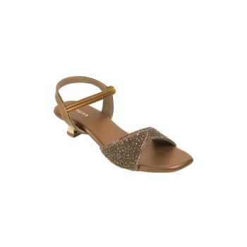 Kittens Girls Antic-gold Formal Sandals(SKU: 78-5739-28-30)