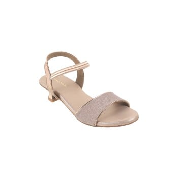 Kittens Girls Rose-gold Formal Sandals(SKU: 78-5740-52-34)