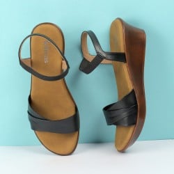 Girls Black Casual Sandals