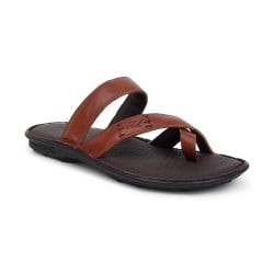 Men Brown Casual Slippers