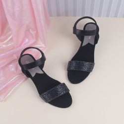 Women Black Casual Sandals