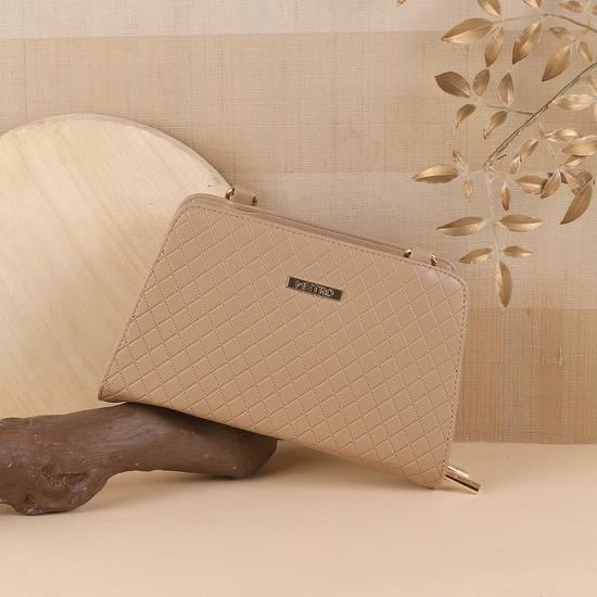 Women Beige Wallet