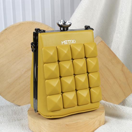 Women Yellow Evening Bag