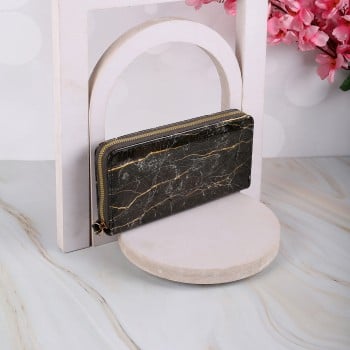 Walkway Women Black Wallet(SKU: 95-124-11-10)
