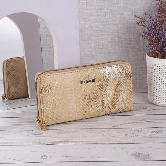 Women Beige Wallet