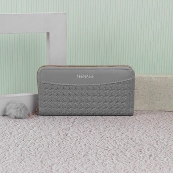 Walkway Women Grey Wallet(SKU: 95-144-14-10)