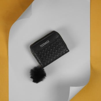 Walkway Women Black Wallet(SKU: 95-147-11-10)