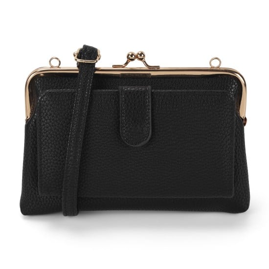 Women Black Clutch