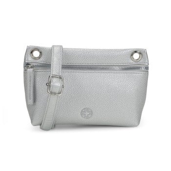 Metro Women Silver Sling Bag(SKU: 95-160-27-10)
