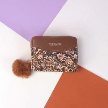 Walkway Women Tan Wallet(SKU: 95-163-23-10)