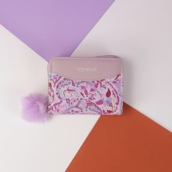 Walkway Women Purple Wallet(SKU: 95-163-26-10)