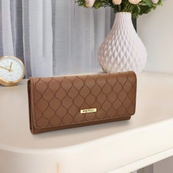 Metro Women Brown Wallet(SKU: 95-170-12-10)