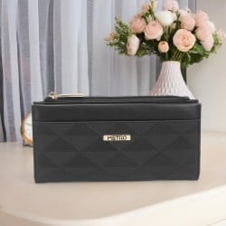 Women Black Wallet