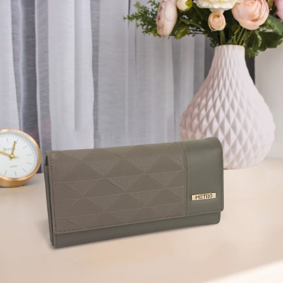 Women Grey Wallet