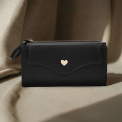 Women Black Wallet