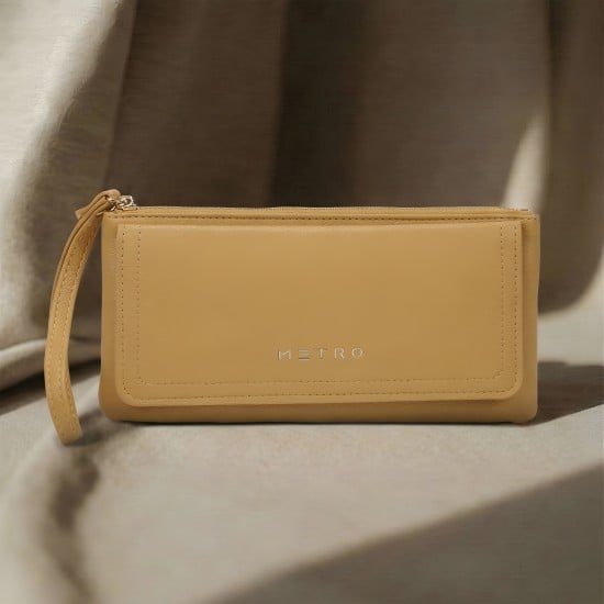 Women Yellow Wallet