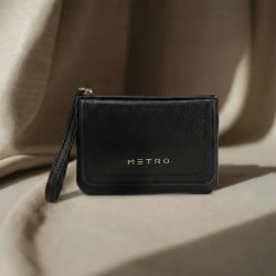 Women Black Wallet
