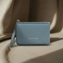 Women Blue Wallet