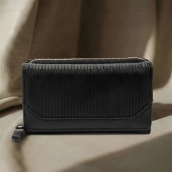 Women Black Wallet