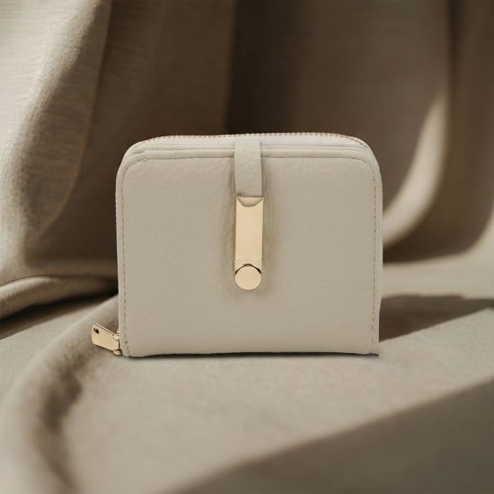 Women Beige Wallet